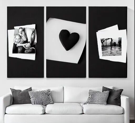 Create a Black and White Canvas Print