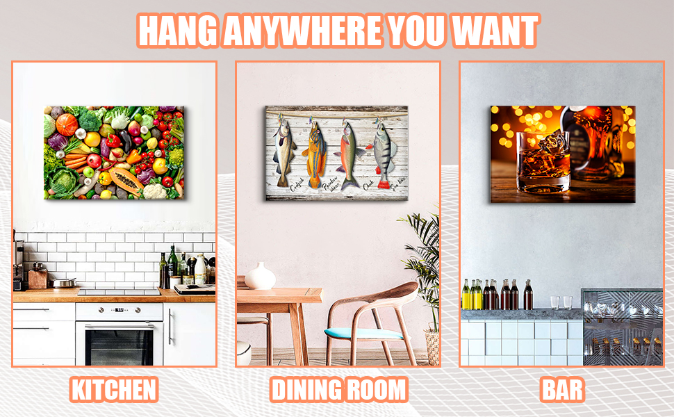 Enhance Your Dining Room with Affordable Canvas Prints