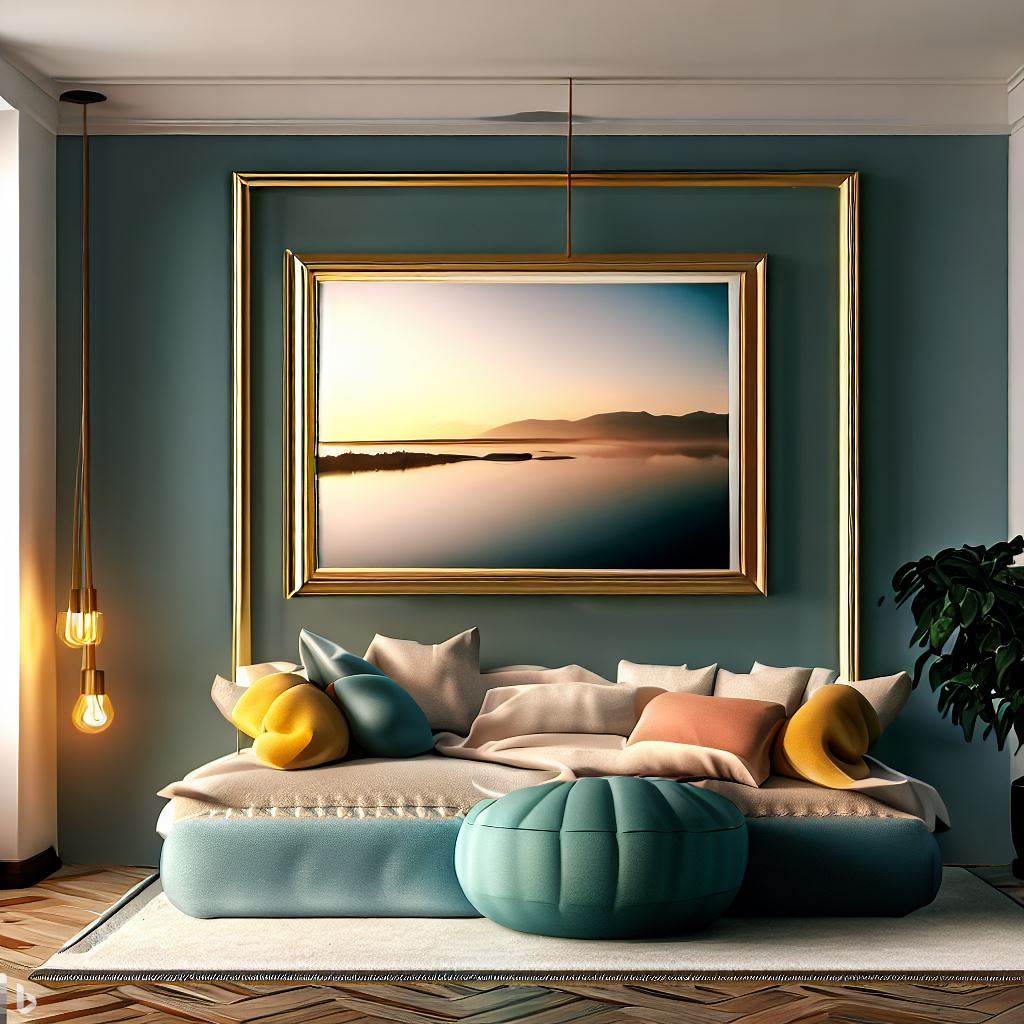 How to match your floating frame to your decor